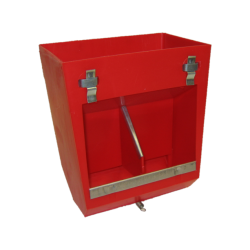 Kaninfodersilo - 1,8 kg. - Plastik