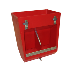 Kaninfodersilo - 1,8 kg. - Plastik