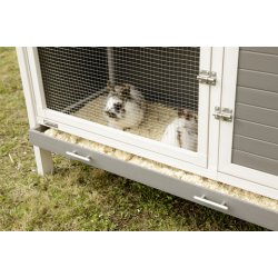 Kaninbur SAMY - Vedligeholdelsesfri topkvalitet i Bio plast/tr