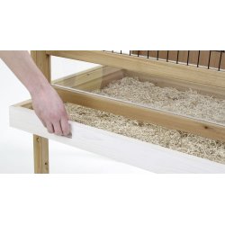 Kaninbur DeLuxe "Gabbi" - 1 etage - Indendrs