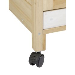 Kaninbur DeLuxe "Gabbi" - 2 etager - Indendrs