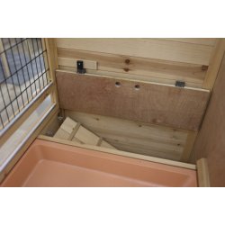 Kaninbur DeLuxe "Gabbi" - 2 etager - Indendrs