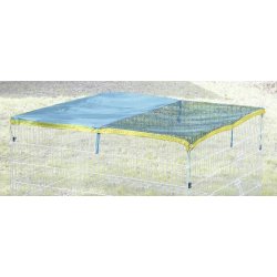 Kaninlbegrd / Udendrs - 115x115 cm.