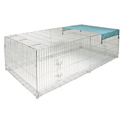 Kaninlbegrd / Udendrs - 230x115 cm.