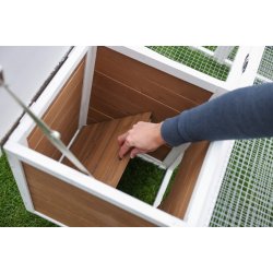 Kaninlbegrd med hytte "PUF" - Udendrs