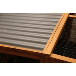 Kaninl�beg�rd med hytte "PUF LUKSUS" - Udend�rs