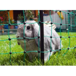 Kaninhegn - Plast/ Rustfri stl - 50 meter