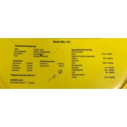 Multi-Mix Mineral / Grit - 10 kg.