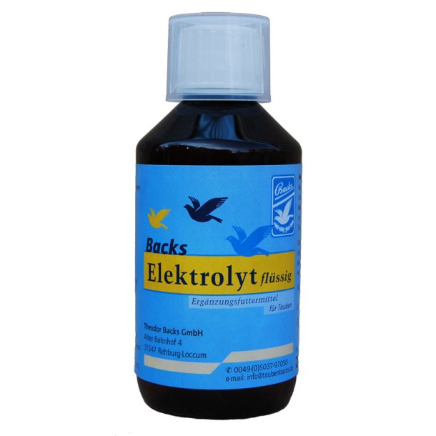Elektrolytter - 250 ml.