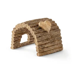 Schleich kaninhus med 3 kaniner og udstyr