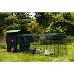 Hnsehus - Nestera Large - Hvet / Hj - Voliere 1 meter ekstra