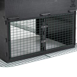 Hnsehus - Nestera Large - Hvet / Hj -  Voliere 2 meter