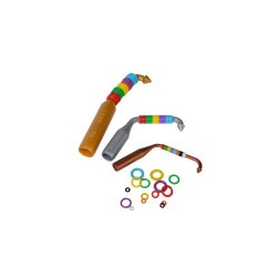 E-Z Elastikringe - 8 mm. - Startkit / Tang