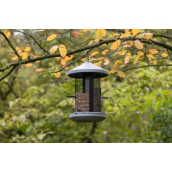 Fuglefoderhus plast/metal "Birdy"