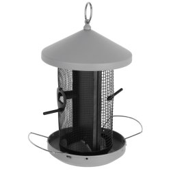 Fuglefoderhus plast/metal "Birdy"