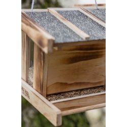 Fuglefoderhus tr� "Olli" - Stor model