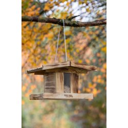 Fuglefoderhus tr� "Olli" - Stor model