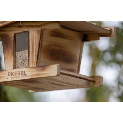 Fuglefoderhus tr� "Olli" - Lille model