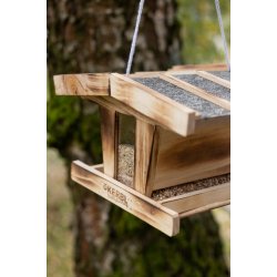 Fuglefoderhus tr� "Olli" - Lille model