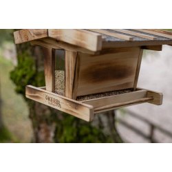 Fuglefoderhus tr� "Olli" - Lille model