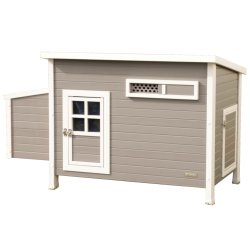 Hnsehus BARNEY - Vedligeholdelsesfri topkvalitet i Bio plast/tr