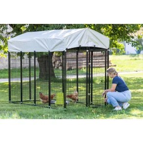 H�nseg�rd til h�nsehus - Stor - 240 x 125 x 184 cm.