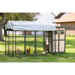 H�nseg�rd til h�nsehus - Stor - 240 x 125 x 184 cm.