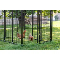 H�nseg�rd til h�nsehus - Stor - 240 x 125 x 184 cm.