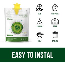 Fluef�lde - Ugiftig og effektiv "FlyTrapBag"