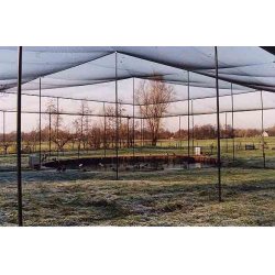 Overnet til hnsegrd / Voliere - 70 mm masker - 5 x 10 meter