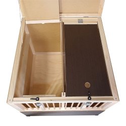 Tr Transportkasse - Store og alm. racer - 2 Rum