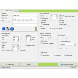 Datalogger - Temperatur og fugtighed - USB