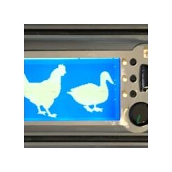 Bedver til fjerkr og kaniner - Styreenhed "Domino"