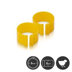 Fodringe / Bndringe - 6 mm. - Kyllinger