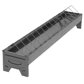 Galvaniseret Fodertrug - 75 cm.