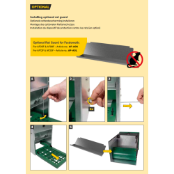 Foderautomat - Rottesikret - 12/20 kg. - Ekstra rotteskrm