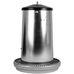 Galvaniseret Fodersilo - 18 kg.