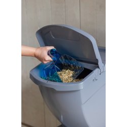 Foderopbevaringsboks stabelbar - 60 liter