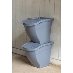 Foderopbevaringsboks stabelbar - 60 liter