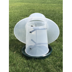 King Feeder 25 kg. - Klar plast