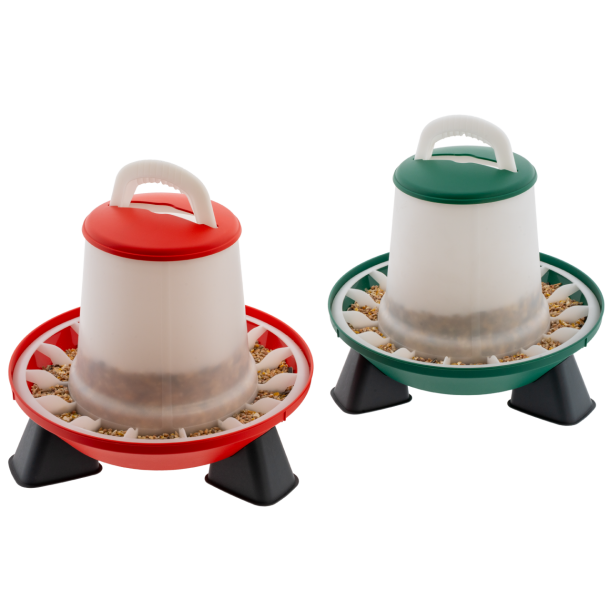 DISKO Fodersilo Rd - 2-Niveau - 3 kg. + Med ben