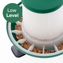 DISKO Fodersilo Rd - 2-Niveau - 3 kg. + Med ben