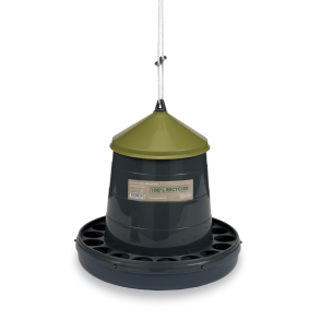 ECO Foderautomat - Genbrugsplast - 4 kg.