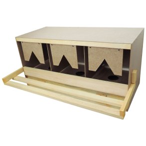 Forsvindingsrede til store hns - 3 rum - Flad tag