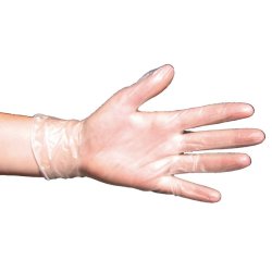 Vinylhandsker klar - str. L - 100 stk.