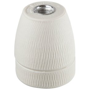 Porcelnsfatning - E27 fatning