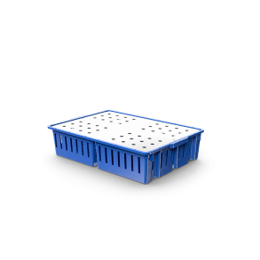 Kyllingekasse Plast - 4 rum - Lg