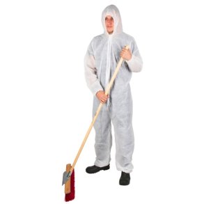 EngangsKedeldragt - Hvid - XXXL - Kerbl