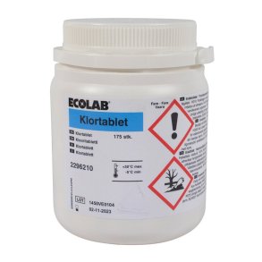 Klortabletter / Klortabs - 175 stk.
