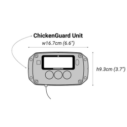 ChickenGuard PRO Aut. bne-/Lukke Automatik til hnselem 